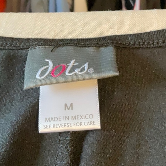 Dots Black Asymmetrical High-Low Sundress - Picture 5 of 6